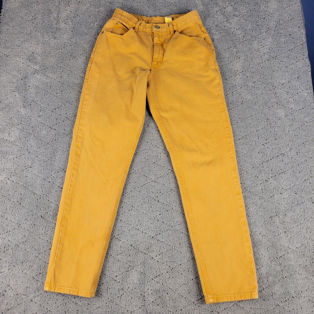 Vintage Calvin Klein Jeans Womens 10 Brown Mom Straight Leg 80s Made In USA‎